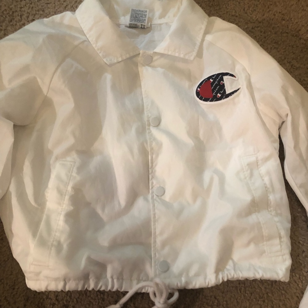 Cropped Champion Windbreaker